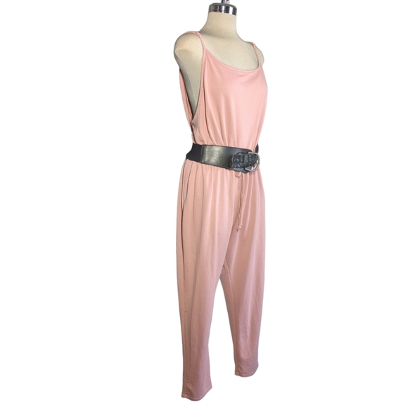 AMBIANCE cream Jumpsuit Size 1X - Picture 7 of 16
